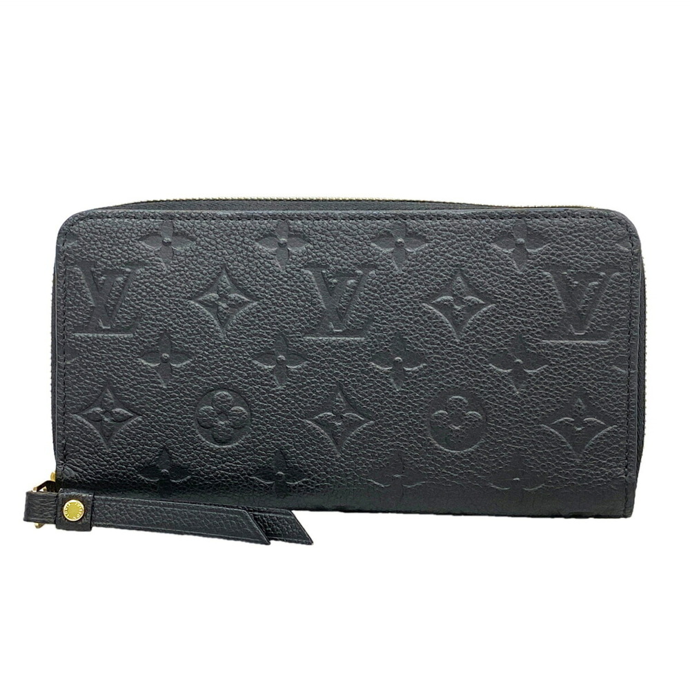 Louis Vuitton Monogram Empreinte Zippy Wallet M61864 Noir (Women's)